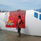Rescuers recover debris, which the Philippine Space Agency said has markings of the Long March 5B (CZ-5B) Chinese rocket that was launched on July 24, after it was found in waters off Mamburao, Occidental Mindoro province, Philippines, on Aug. 2, 2022.